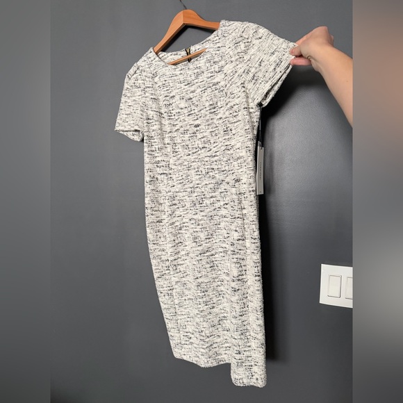 Calvin Klein White and Gray Mini Dress - Picture 3 of 13